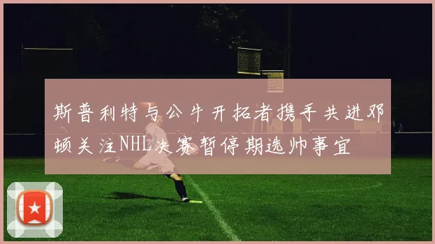 斯普利特与公牛开拓者携手共进邓顿关注NHL决赛暂停期选帅事宜